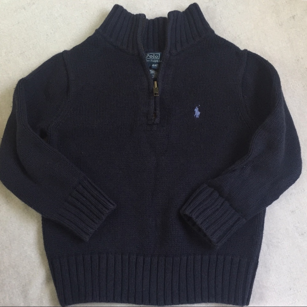 Ralph Lauren POLO half zip sweater